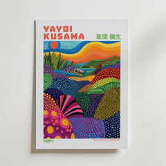 Yayoi Kusama Endless Color Fields Poster