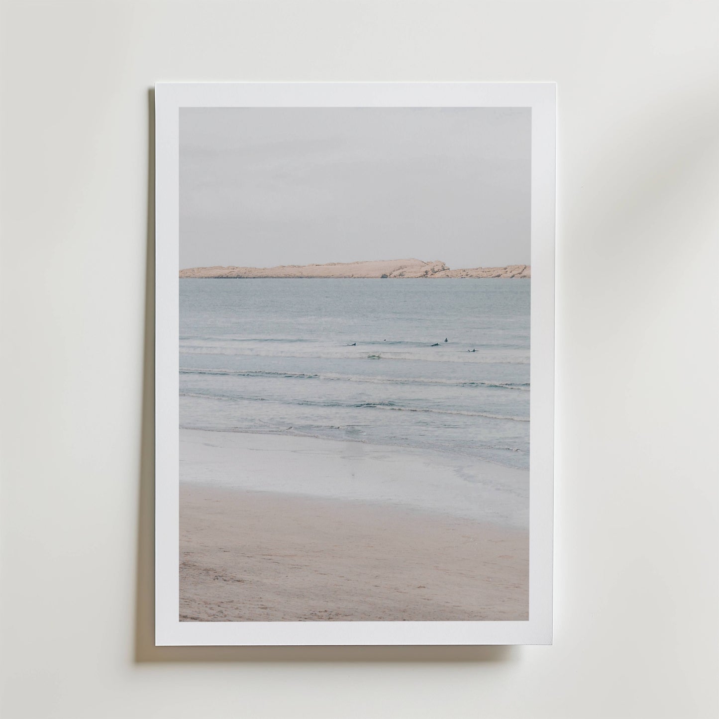 Calm Shoreline Stillness Poster