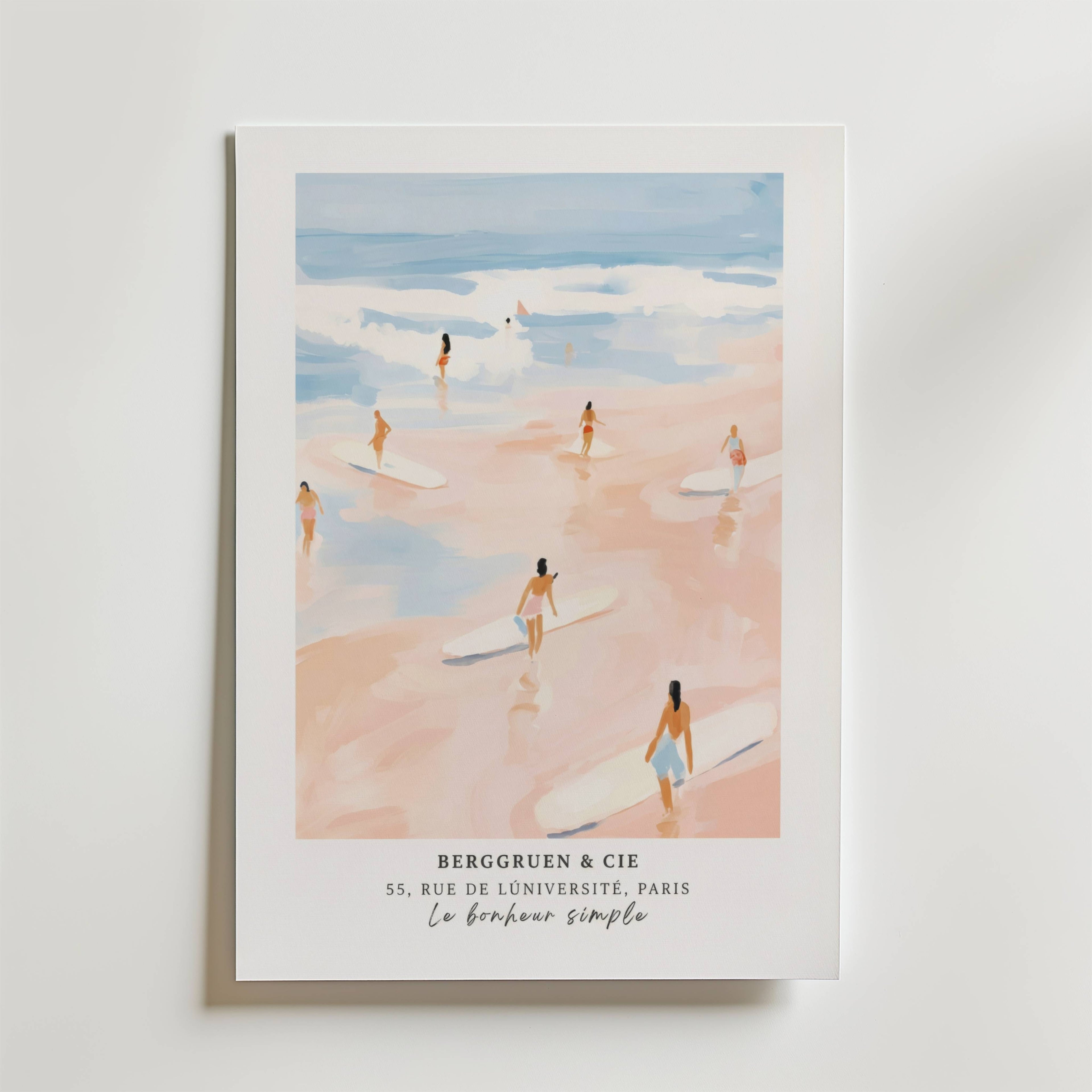 Endless Summer Paris Poster affisch – poster till väggdekoration – köp online hos Bozetto