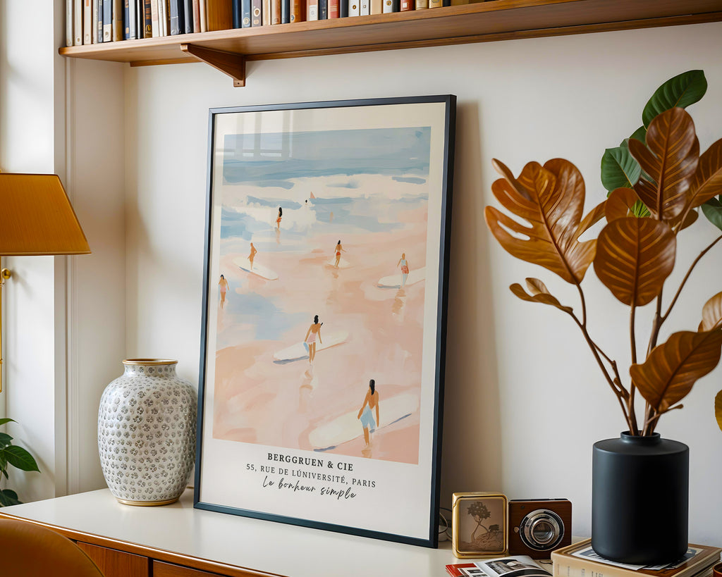 Endless Summer Paris Poster – poster väggdekoration inredning – Affischer hos Bozetto