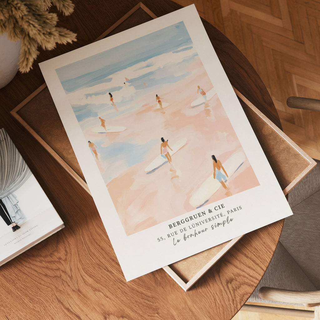 Endless Summer Paris Poster affisch – poster till väggdekoration – köp online hos Bozetto