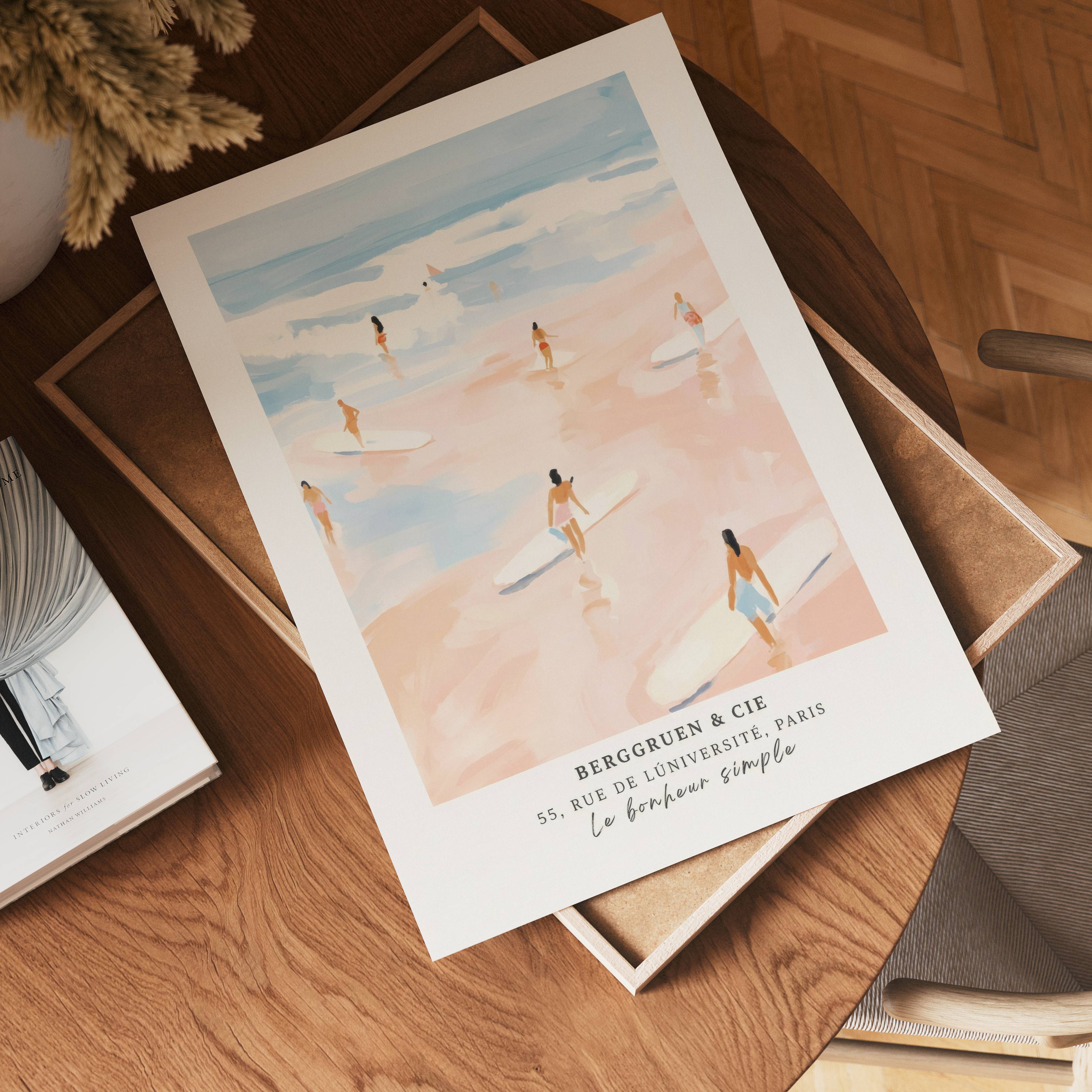 Endless Summer Paris Poster affisch – poster till väggdekoration – köp online hos Bozetto