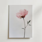 Bozetto "White Rose Elegance Poster" har en minimalistisk akvarell av en vit ros med gröna blad på en vit bakgrund, tryckt på premiumpapper för en lyxigt matt yta. Perfekt att hänga upp mot en ljus vägg.
