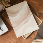 Abstract Mountain Poster