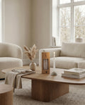 Twst Kronljus Ivory 20cm - Extra lång brinntid
