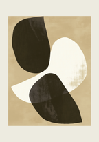 Minimal Abstract Shapes Poster