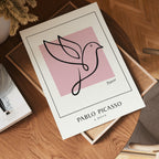 Picasso Bird of Hope Poster