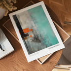 Dissipating forms Mark Rothko Poster