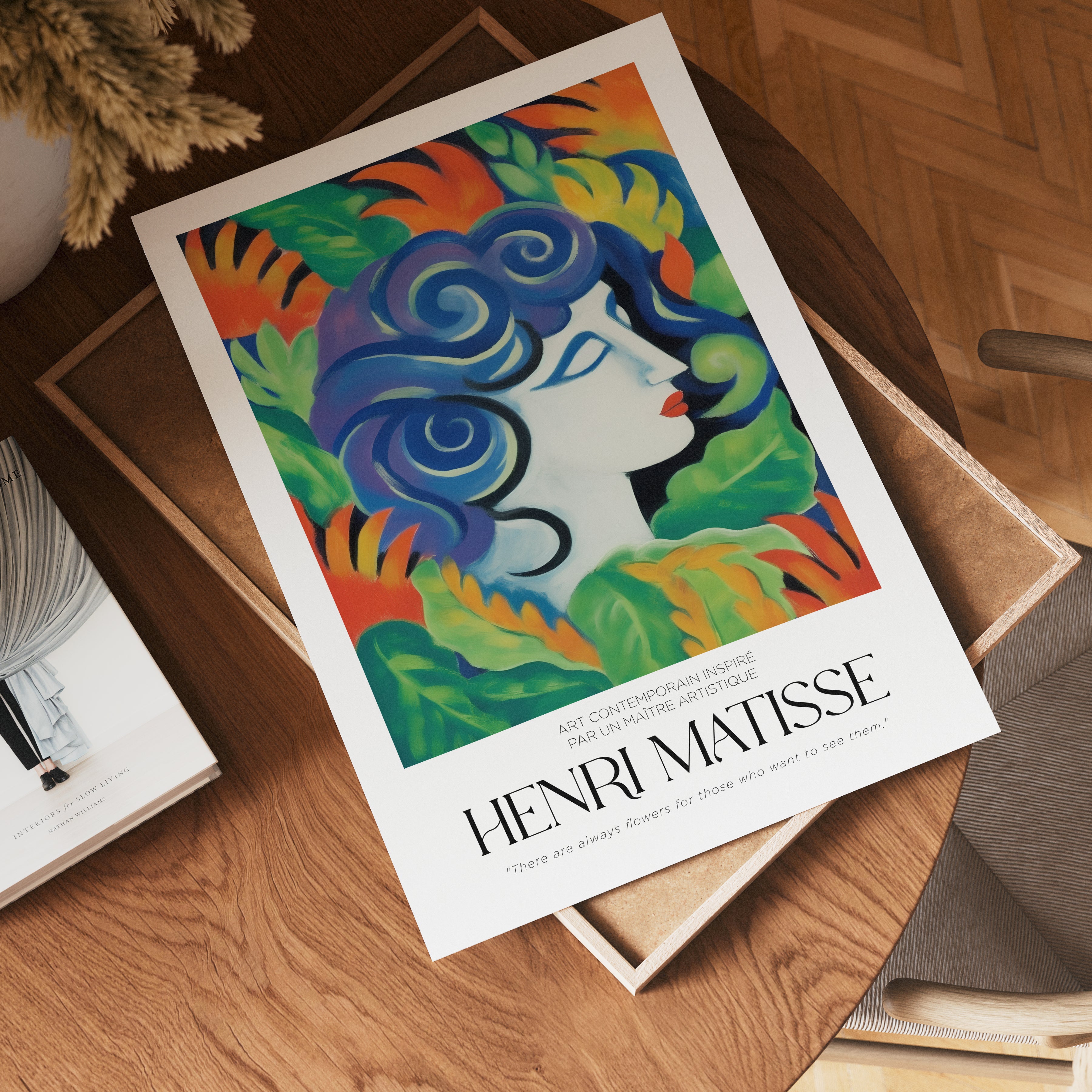 La Muse Végétale Matisse Poster