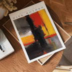 Red Over Rust Mark Rothko Poster
