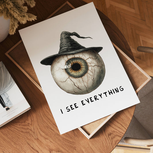 Witch Eye Watcher Poster