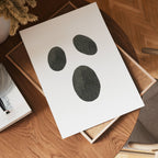 Silent Ghost Face Poster