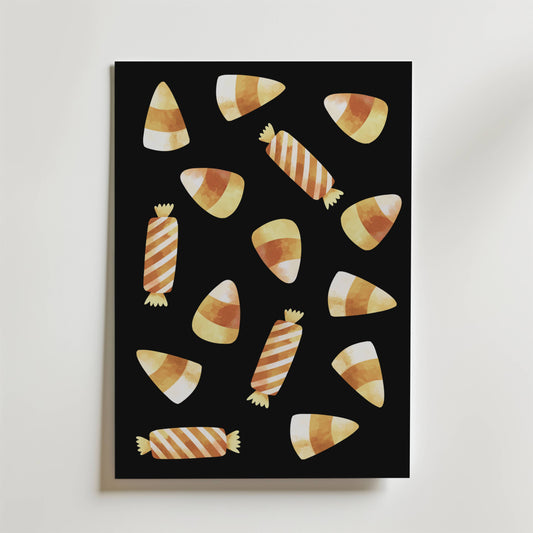 Candy Night Delight Poster