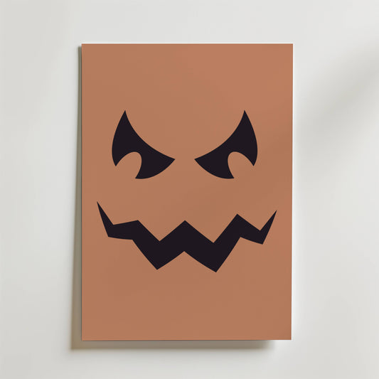 Pumpkin Grin Poster