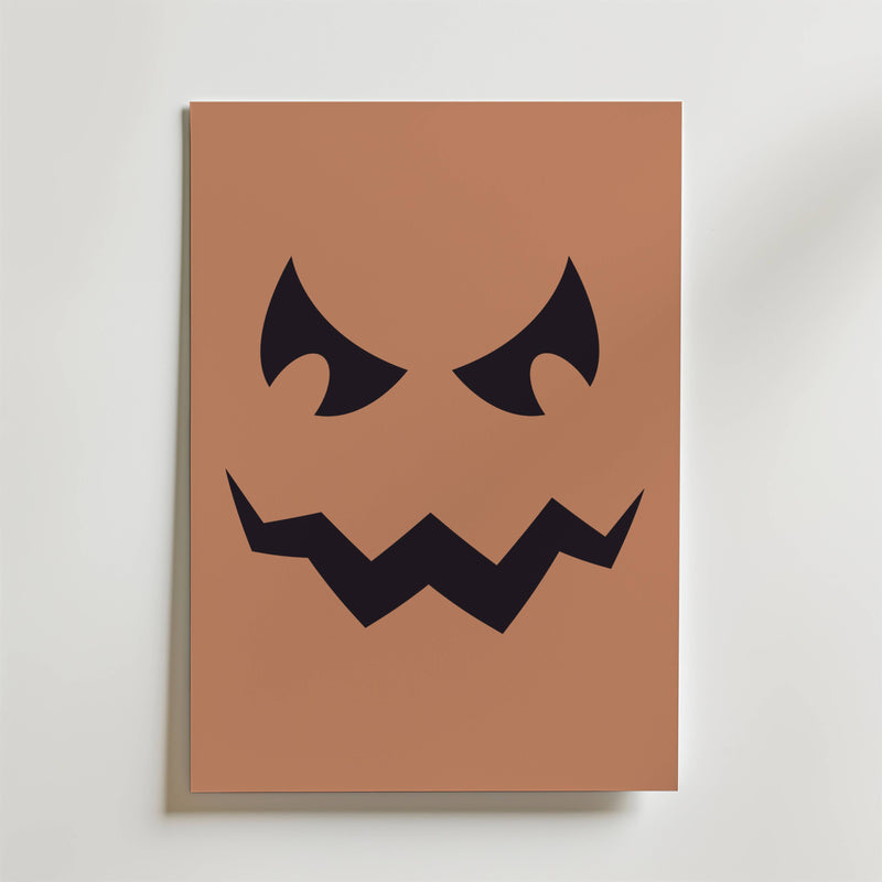 Pumpkin Grin Poster