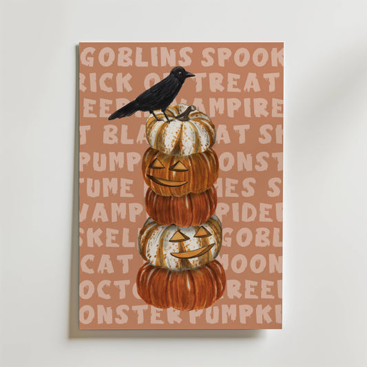 Pumpkin Tower Poster