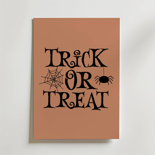 Trick Or Treat Poster