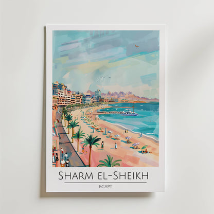 Sharm El-Sheikh Beach Poster