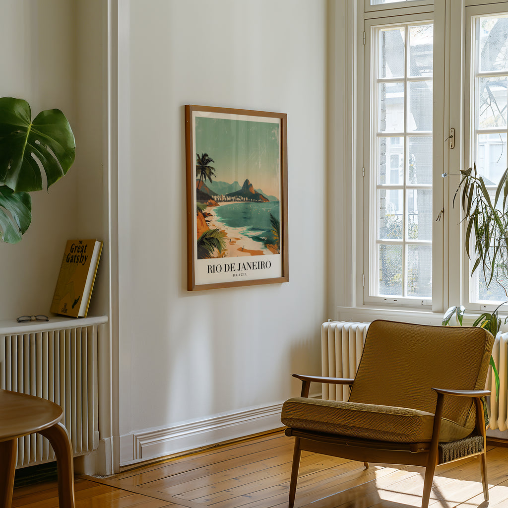 Rio De Janeiro By The Sea Poster