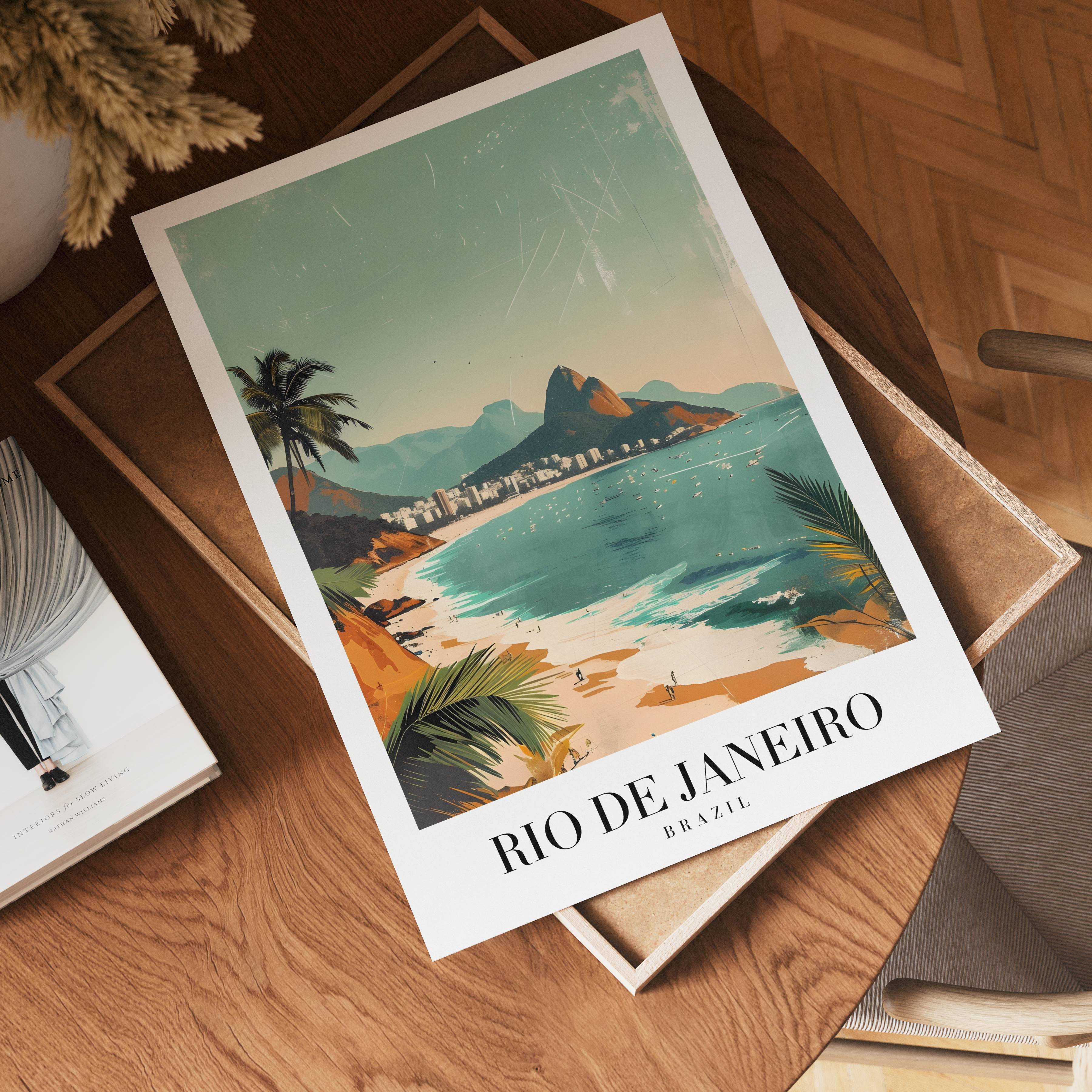 Rio De Janeiro By The Sea Poster