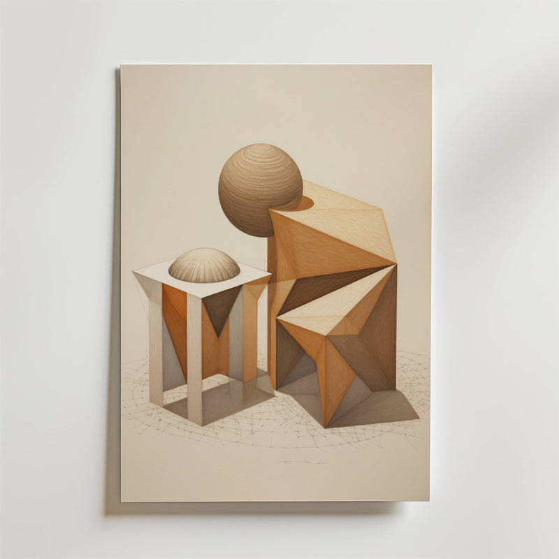 Geometric Harmony Poster