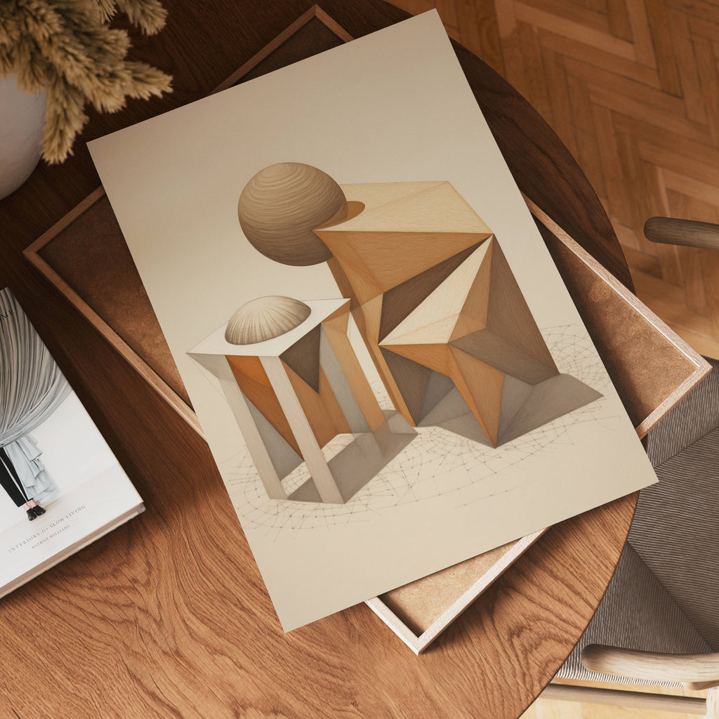 Geometric Harmony Poster