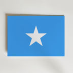 Somalia National Flag Poster affisch – poster till väggdekoration – köp online hos Bozetto