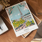 Eiffel Tower View Poster