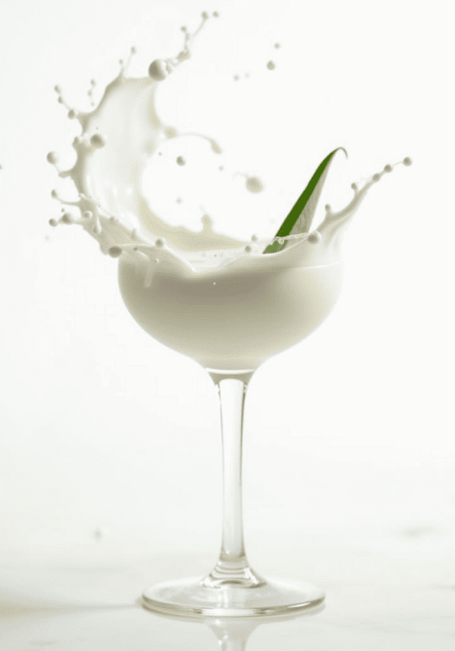 Foam Champagne Drink Poster