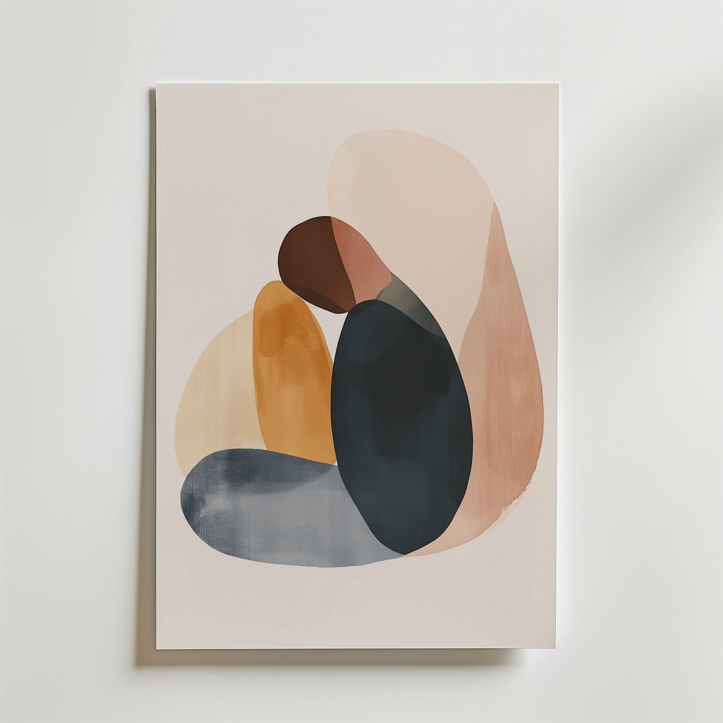 Abstract Embrace Poster