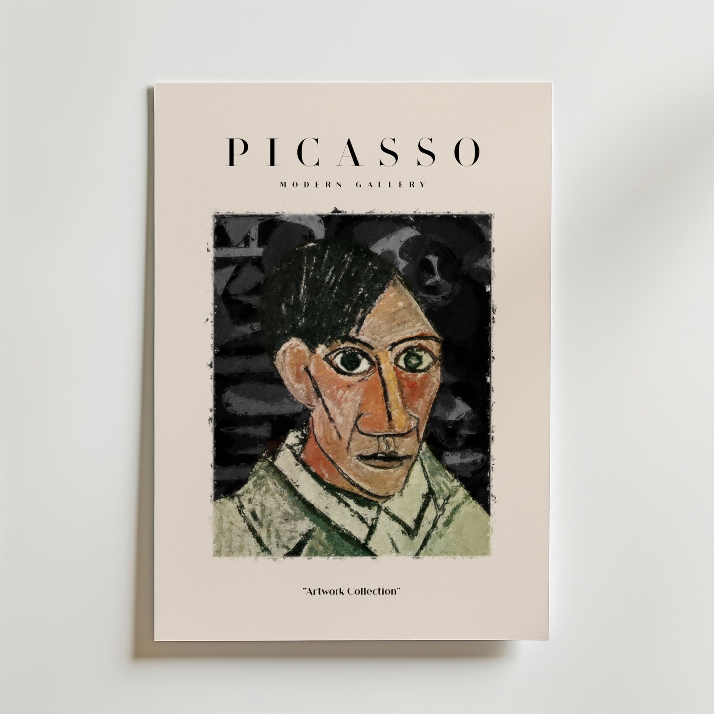 Picasso Somber Self Portrait Poster