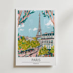 Eiffel Tower View Poster