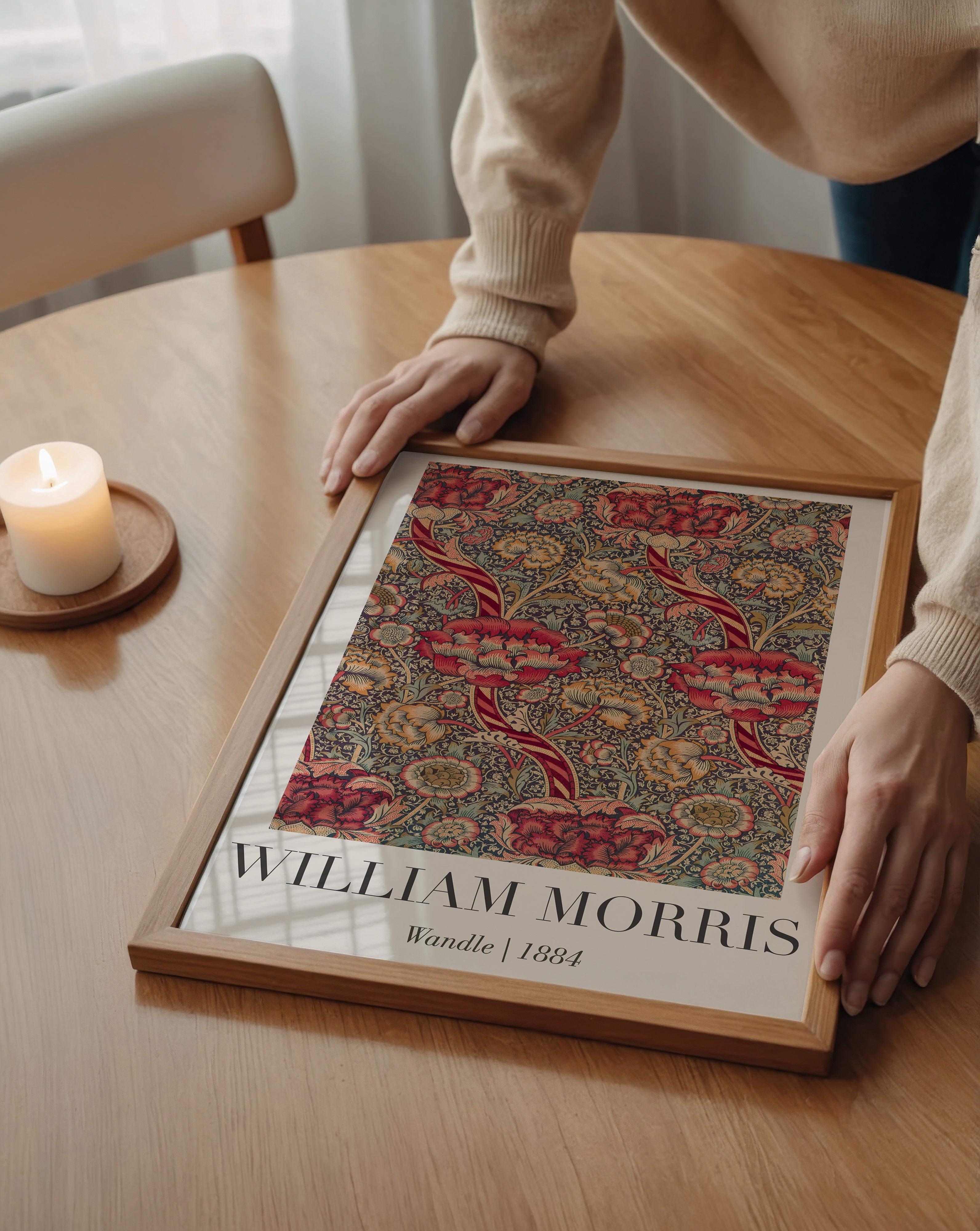 William Morris Wandle 1884 Poster