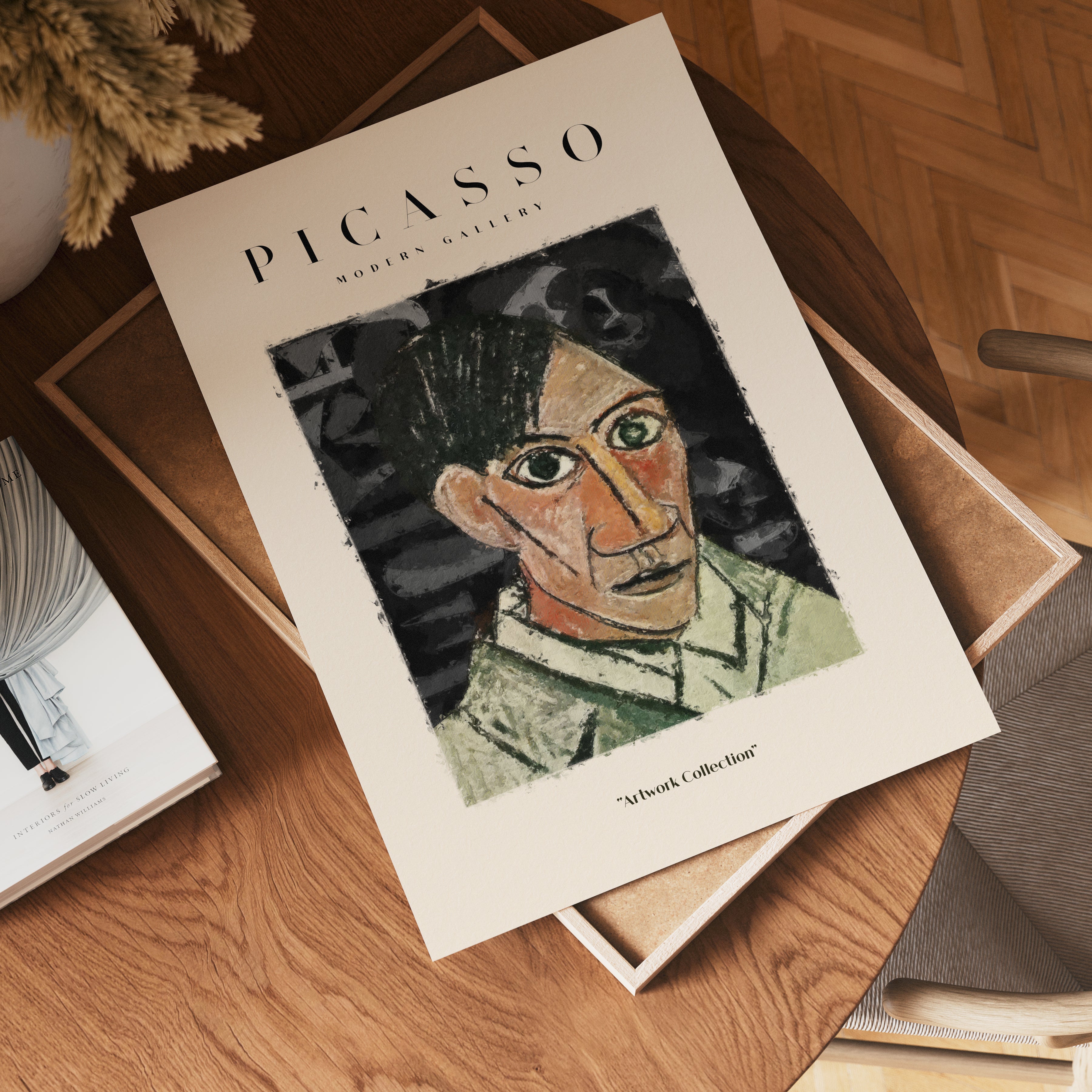 Picasso Somber Self Portrait Poster