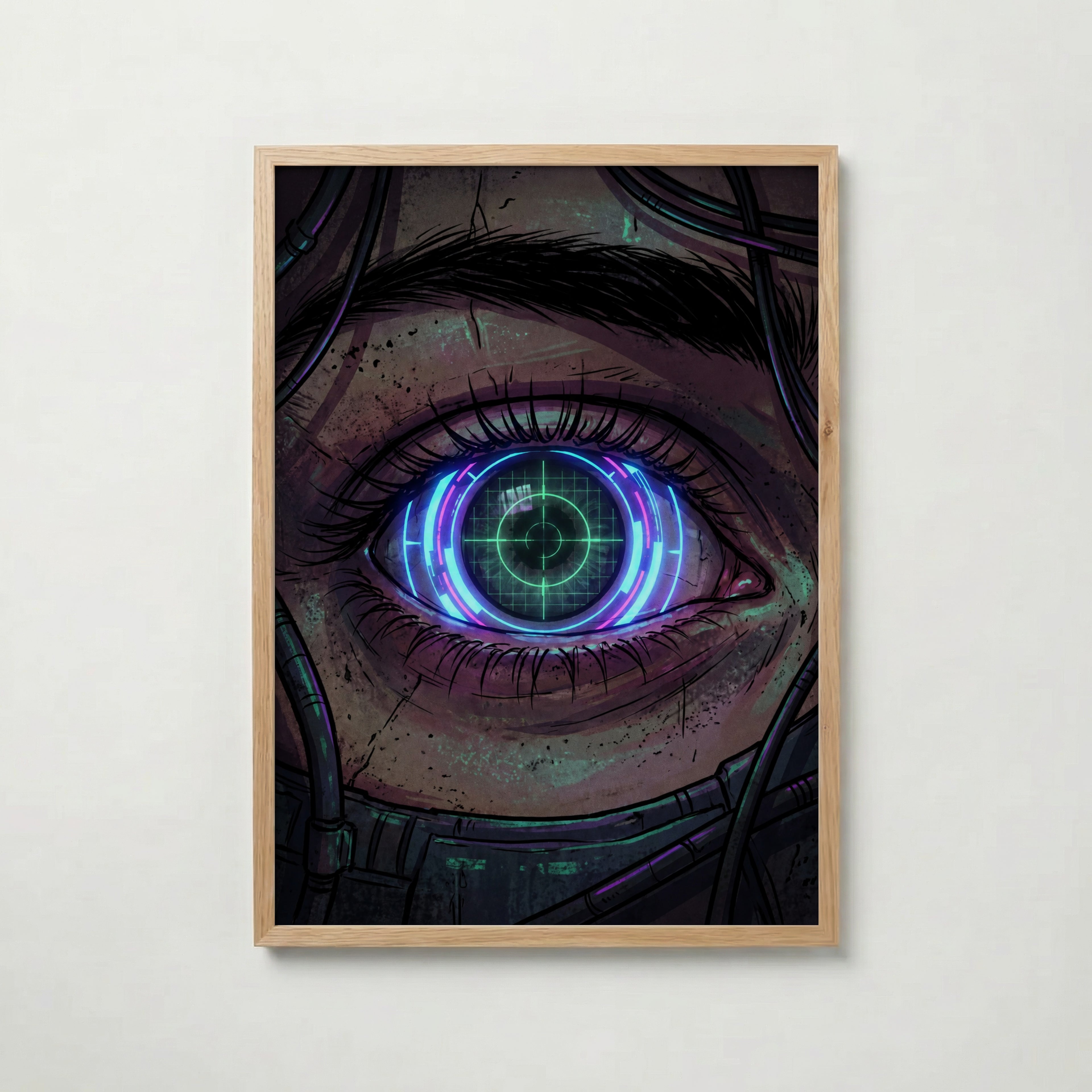 Cyber Iris Poster – ekram