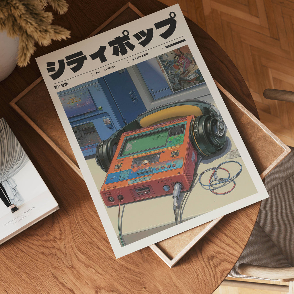 Retro Frequency Poster