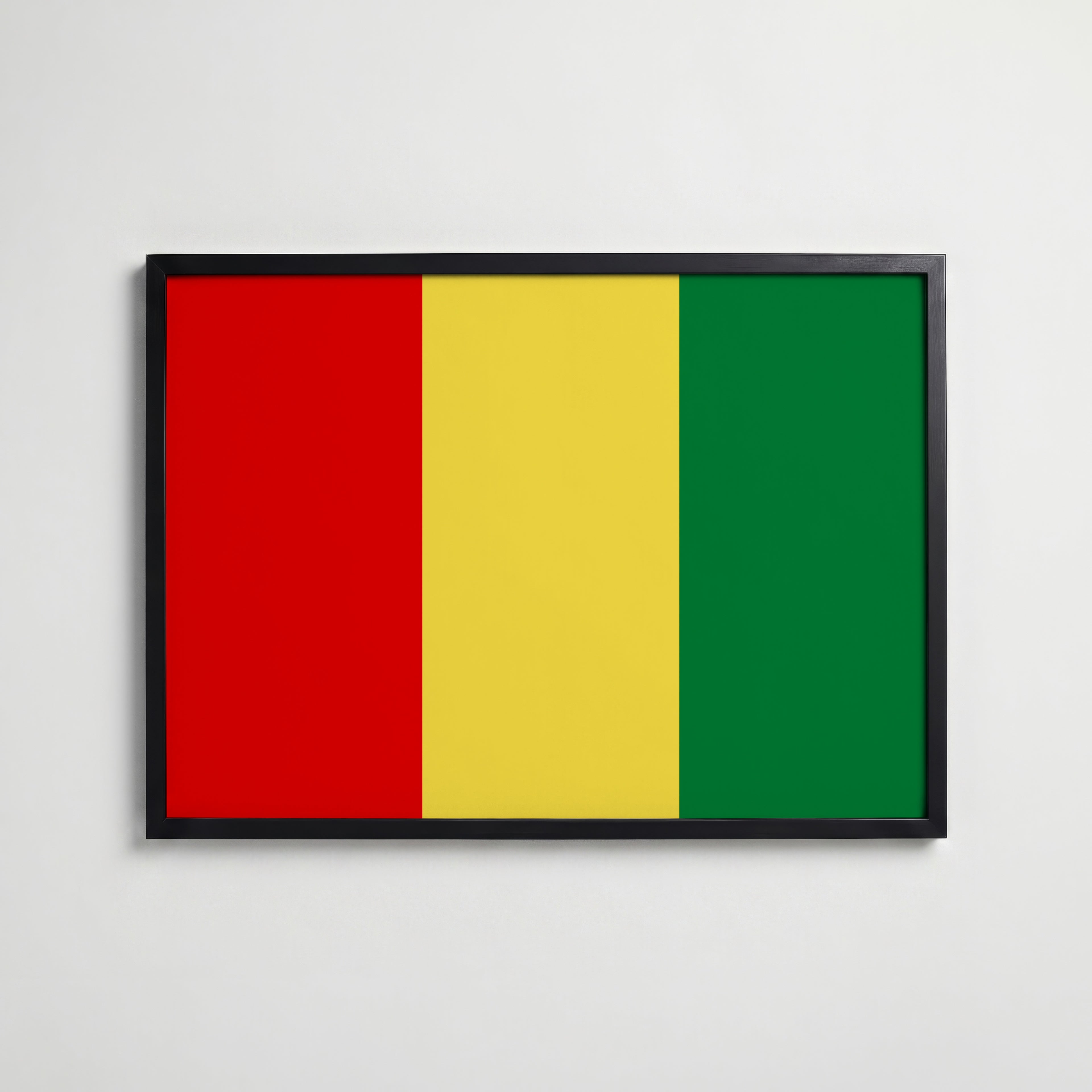 Guinea National Flag Poster affisch – köp poster online – Bozetto väggdekoration