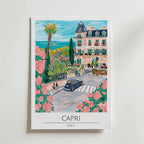 Capri Coastal Elegance Poster