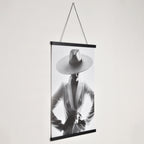 Posterhängare Svart Ek med magnet