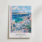 Mykonos Aegean View Poster