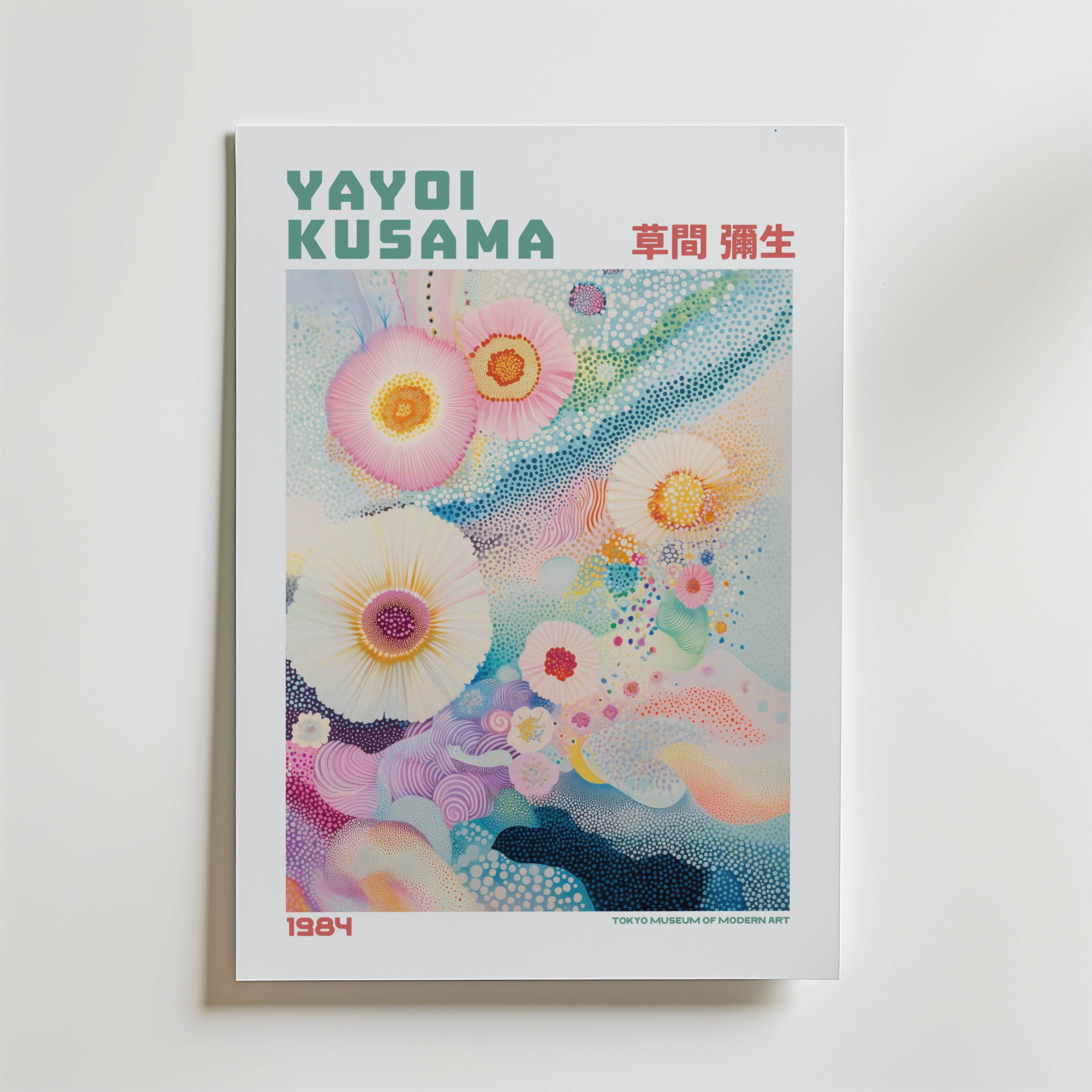 Yayoi Kusama Ethereal Bloom Poster