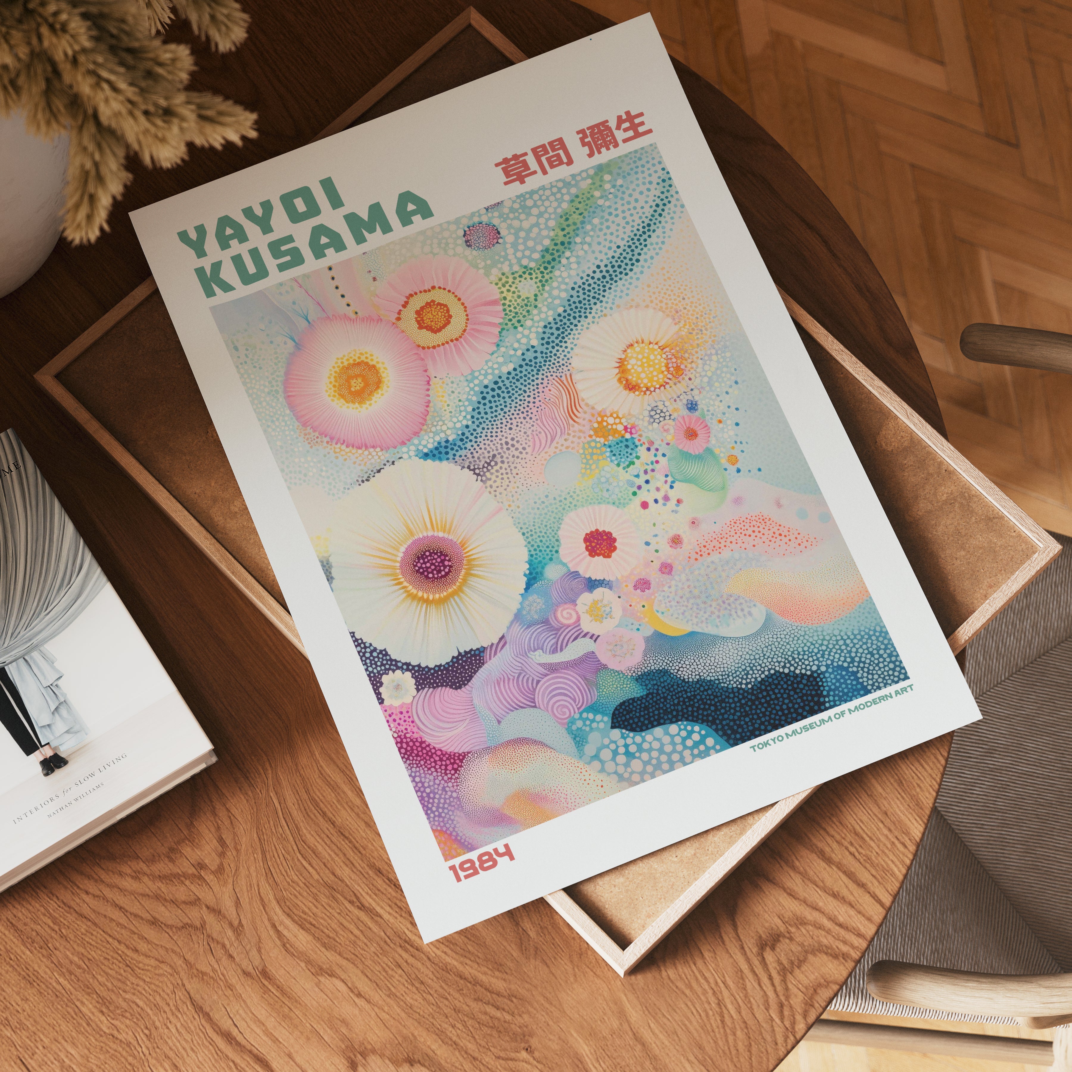 Yayoi Kusama Ethereal Bloom Poster