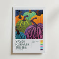Yayoi Kusama Colorful Pumpkin Cluster Poster