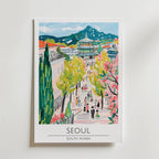 Seoul Cherry Pathway Poster