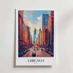 Streets Of Chicago Poster