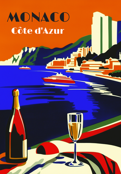 Monaco Poster