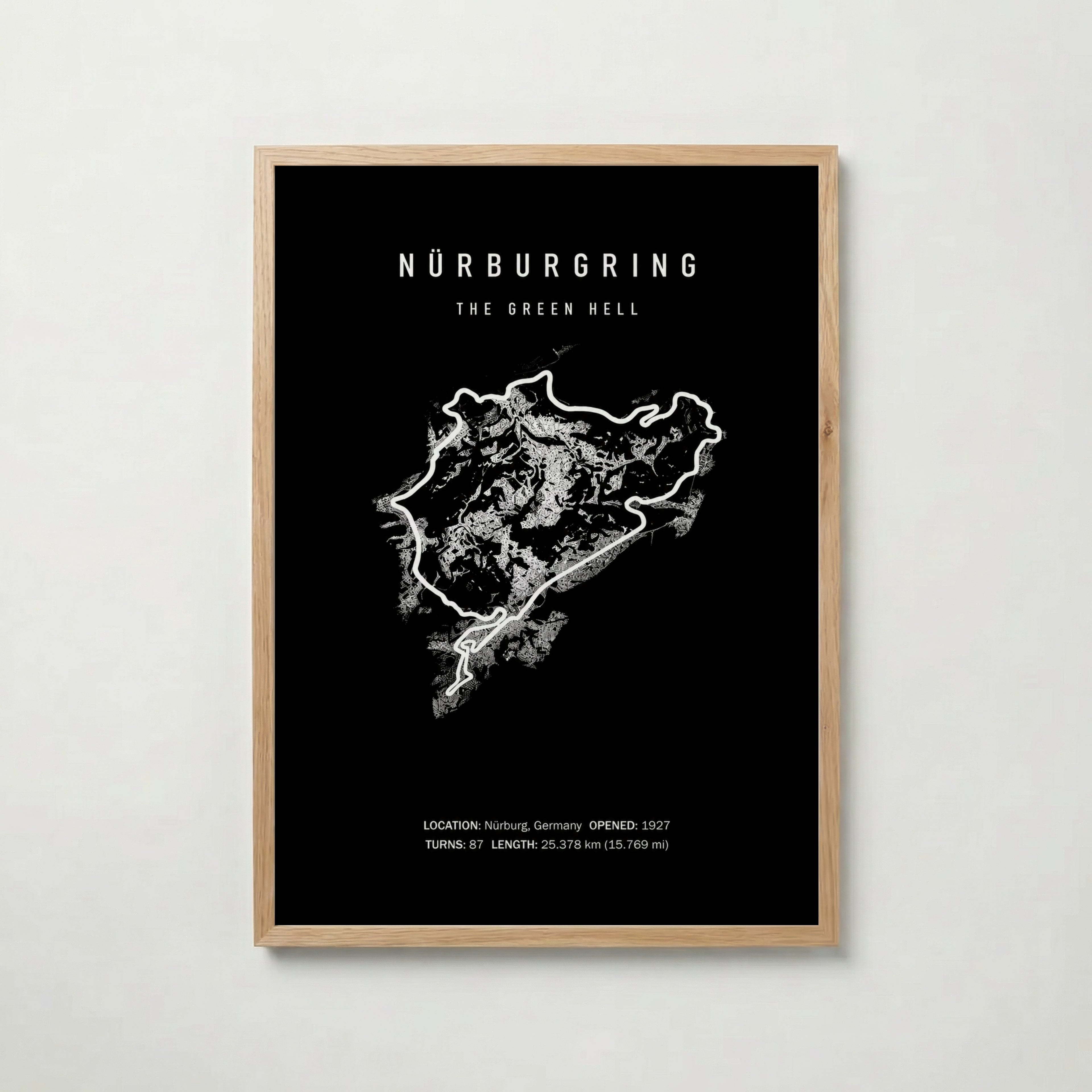 Nürburgring Poster – ekram