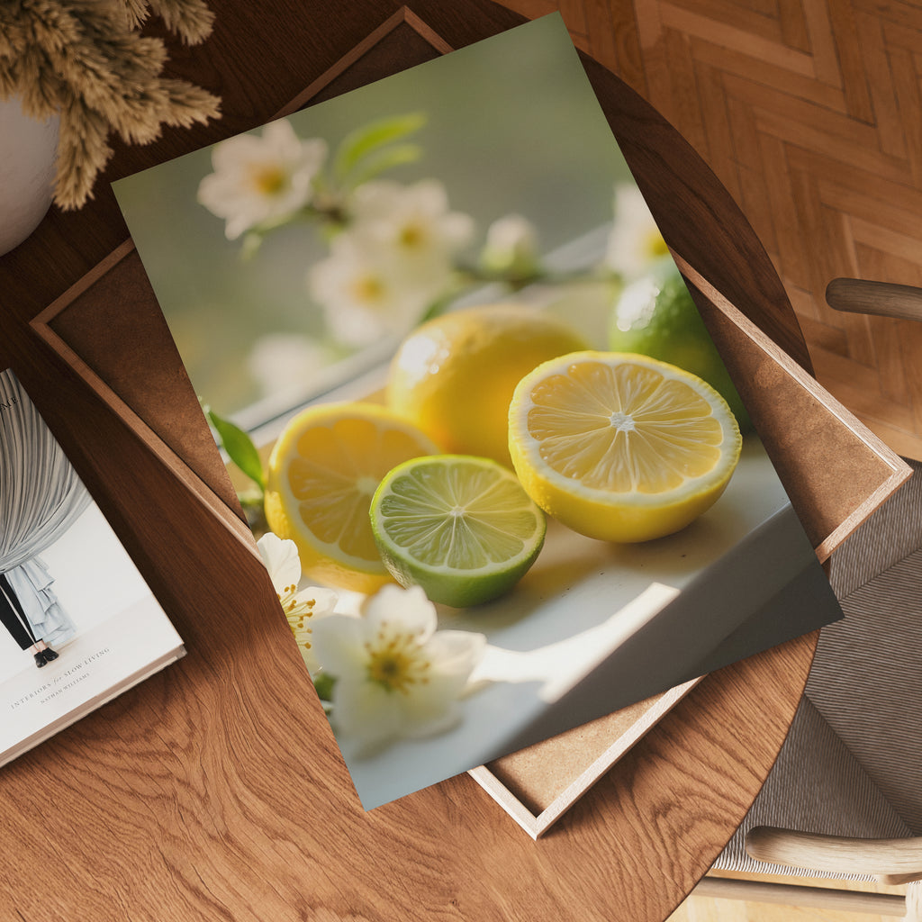 Sunlit Citrus Poster