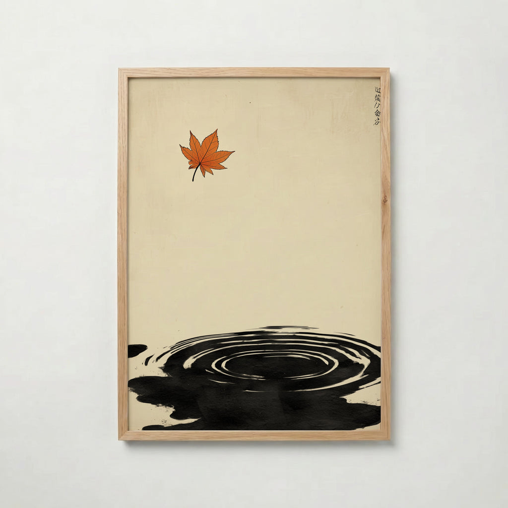 Ephemeral Leaf Poster