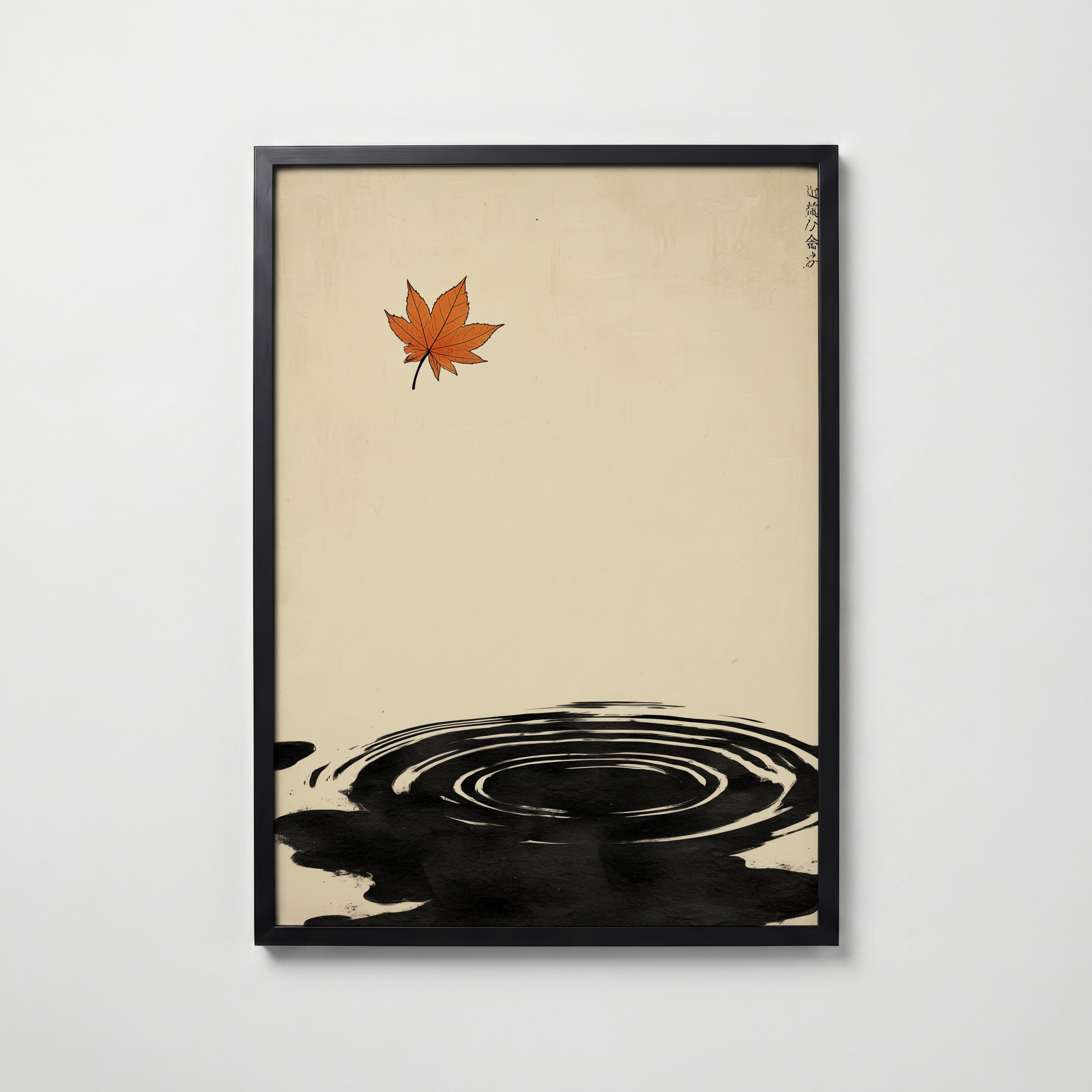 Ephemeral Leaf Poster